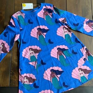 Mini Boden Mermaid Tunic 6-7 NWT